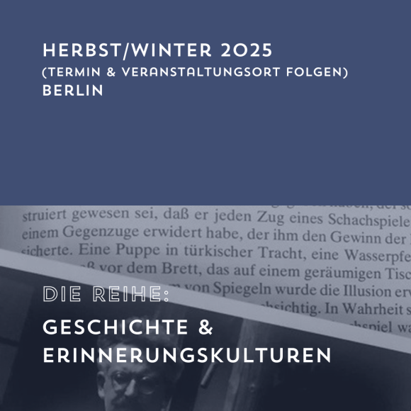 Geschichte & Erinnerungskulturen